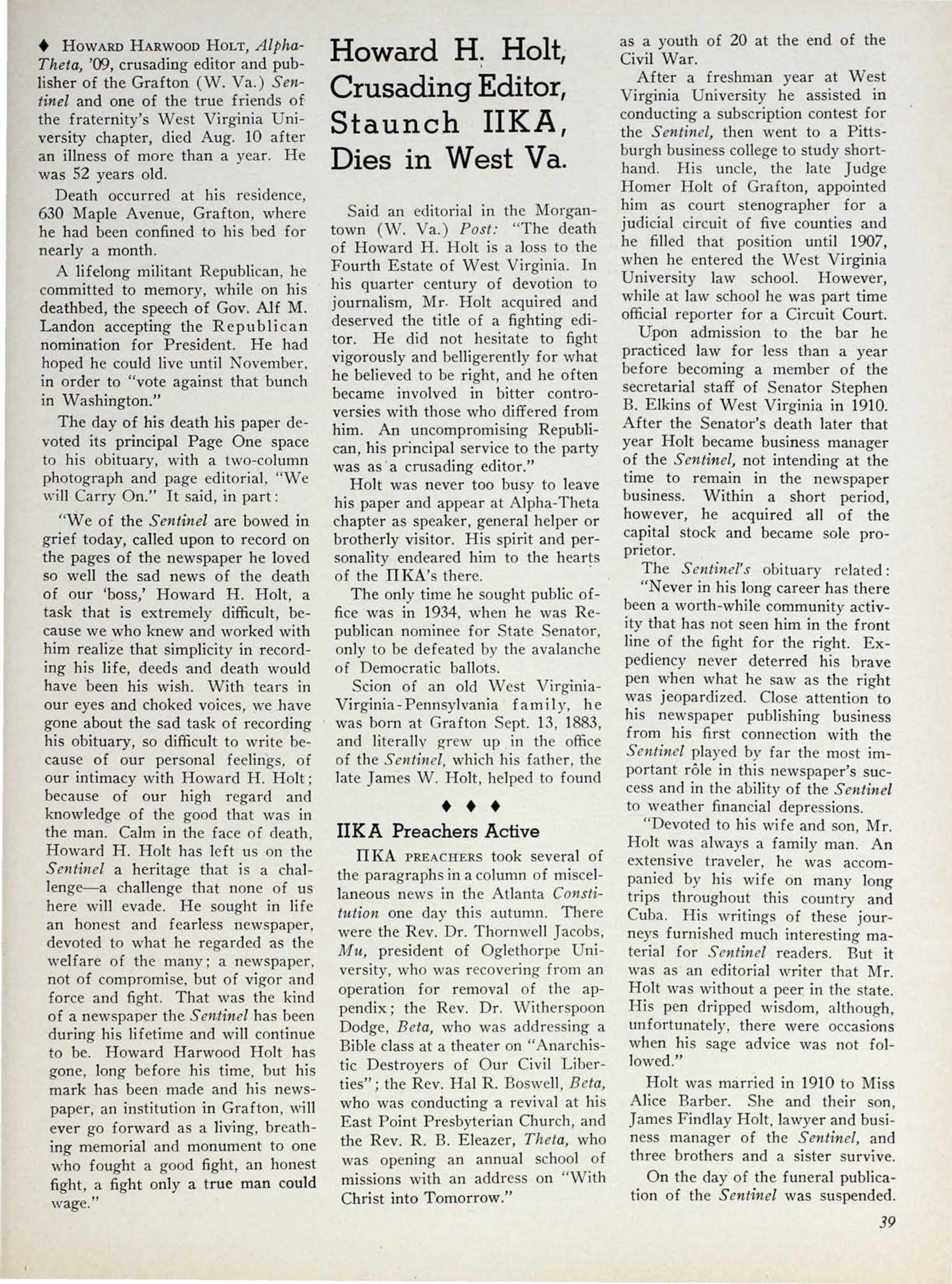 PiKA Preachers Active